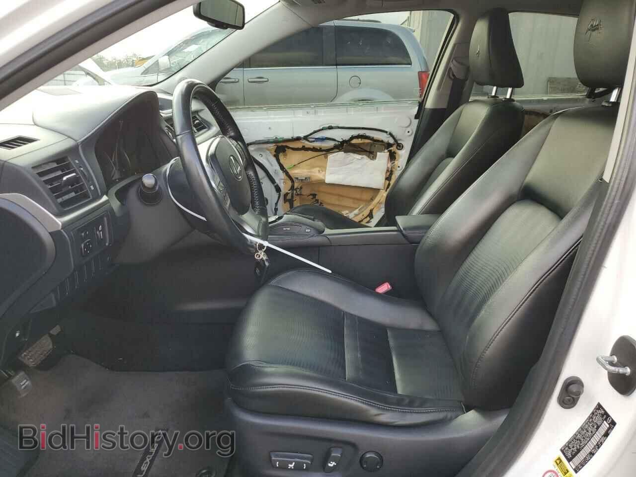 2012 LEXUS CT 200 - VIN: JTHKD5BH8C2104529 - Фото 7