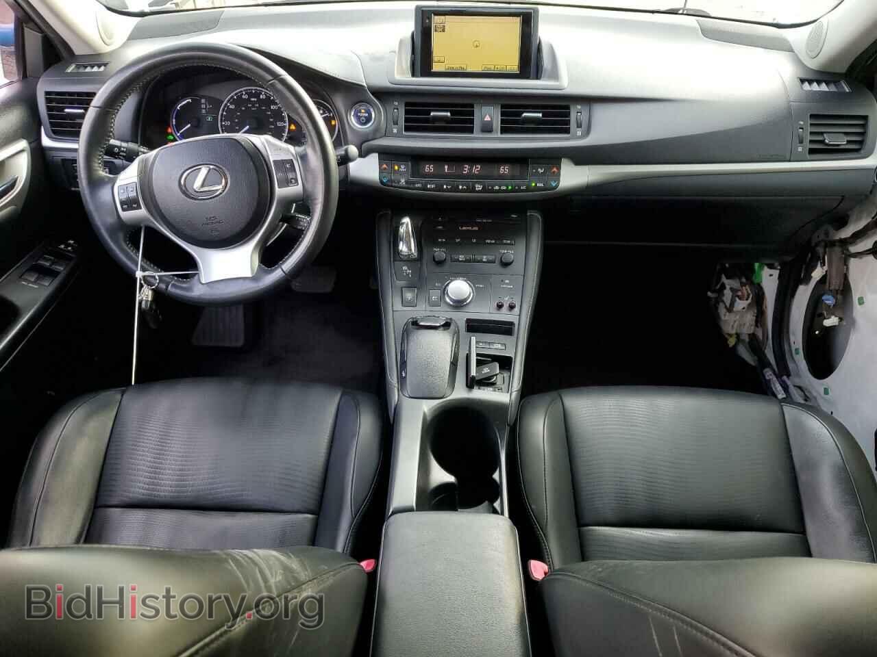 2012 LEXUS CT 200 - VIN: JTHKD5BH8C2104529 - Фото 8