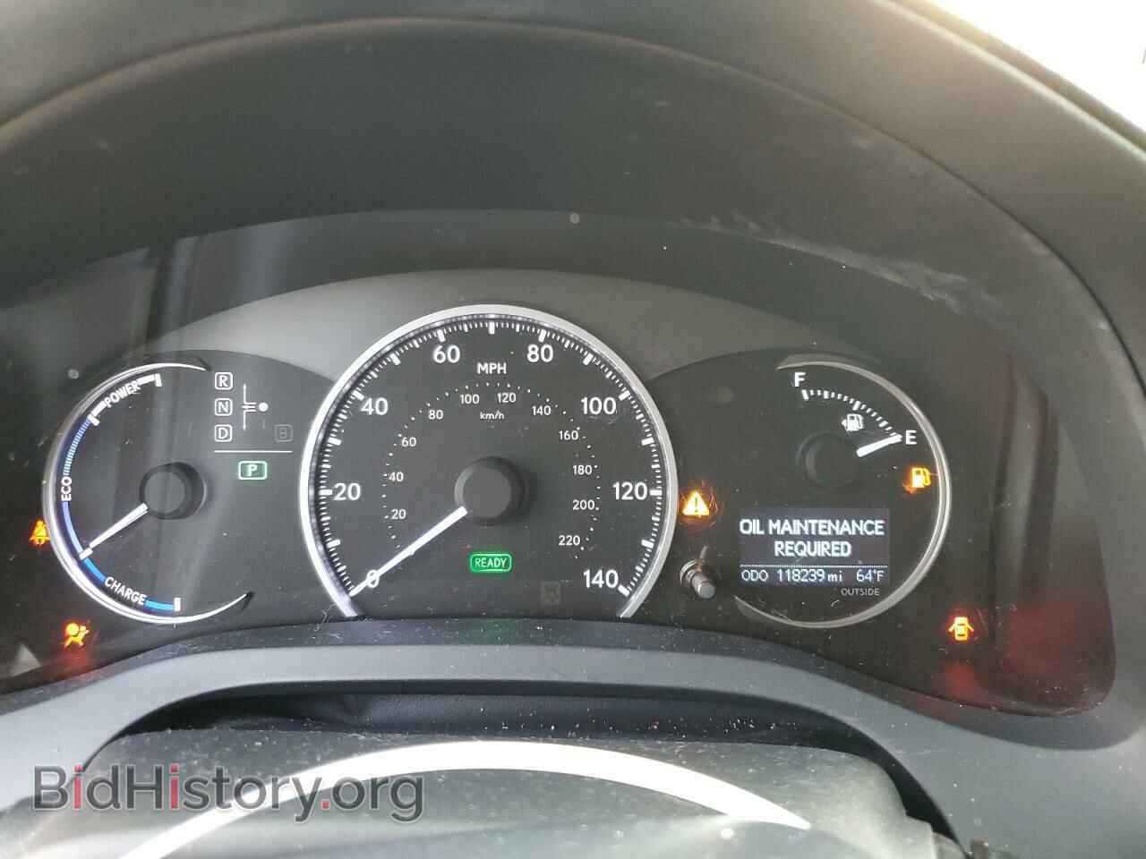 2012 LEXUS CT 200 - VIN: JTHKD5BH8C2104529 - Фото 9