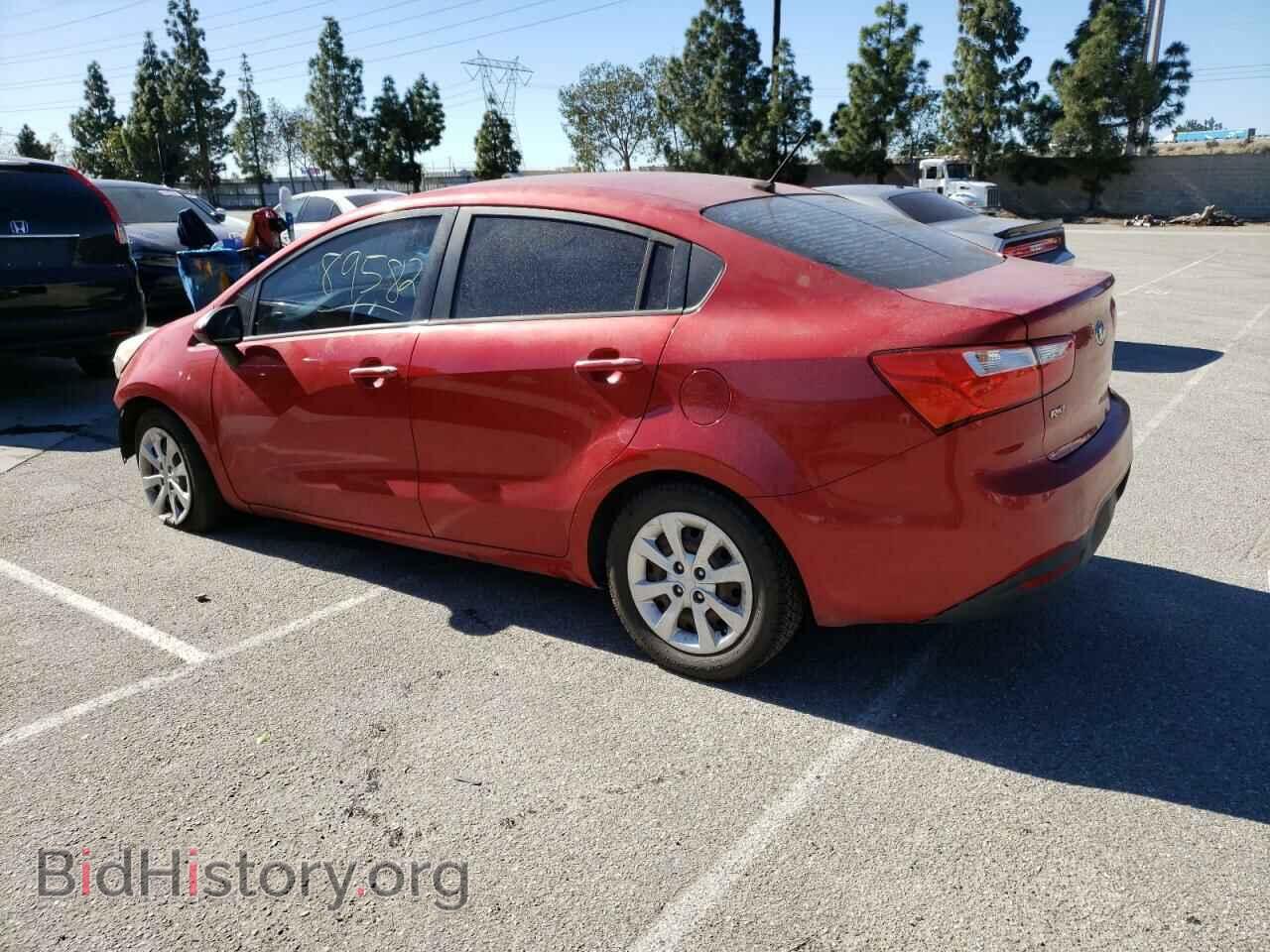 2014 KIA RIO - VIN: KNADM4A30E6344144 - Фото 2