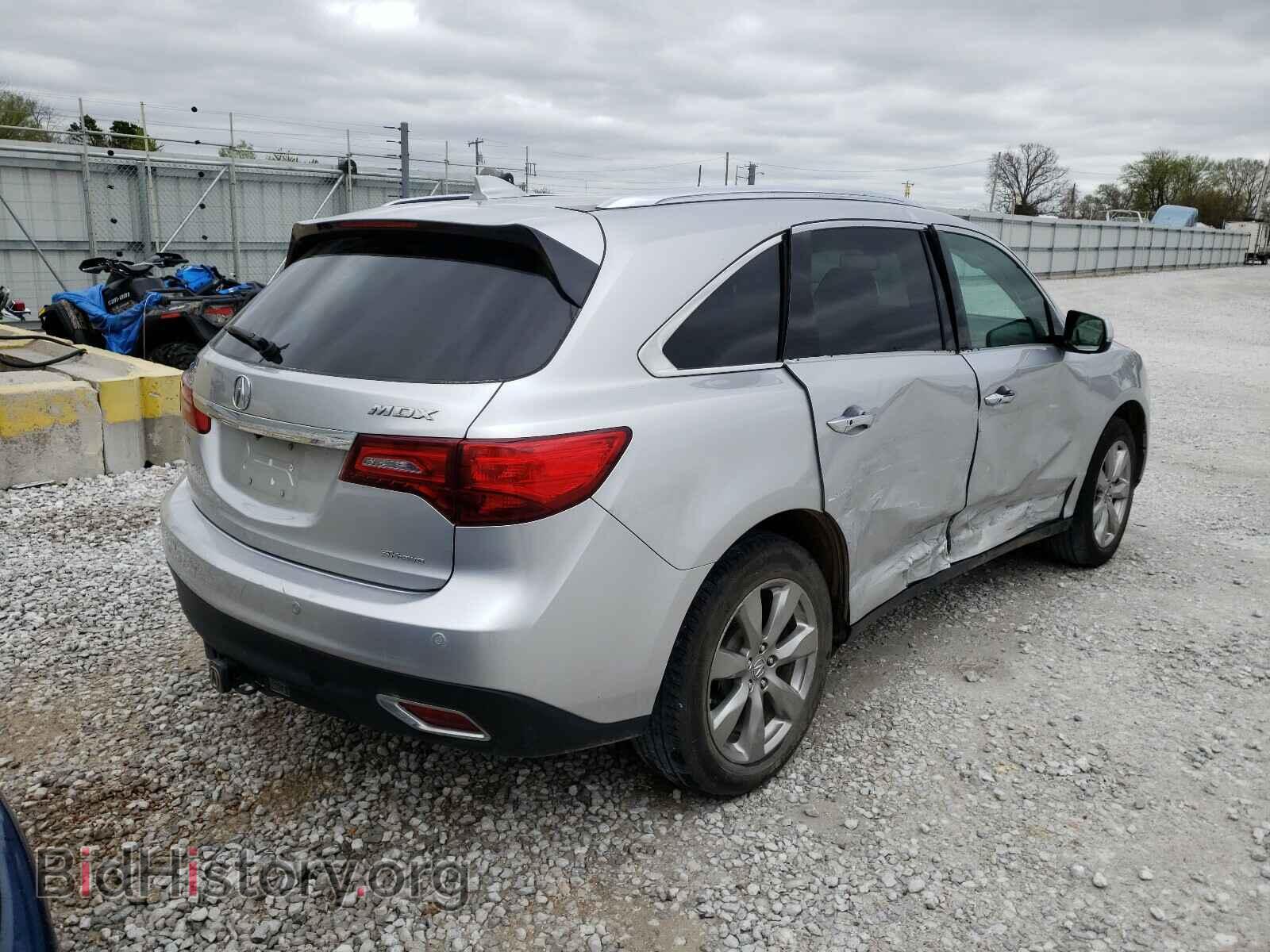 2014 ACURA MDX - VIN: 5FRYD4H81EB030138 - Фото 4