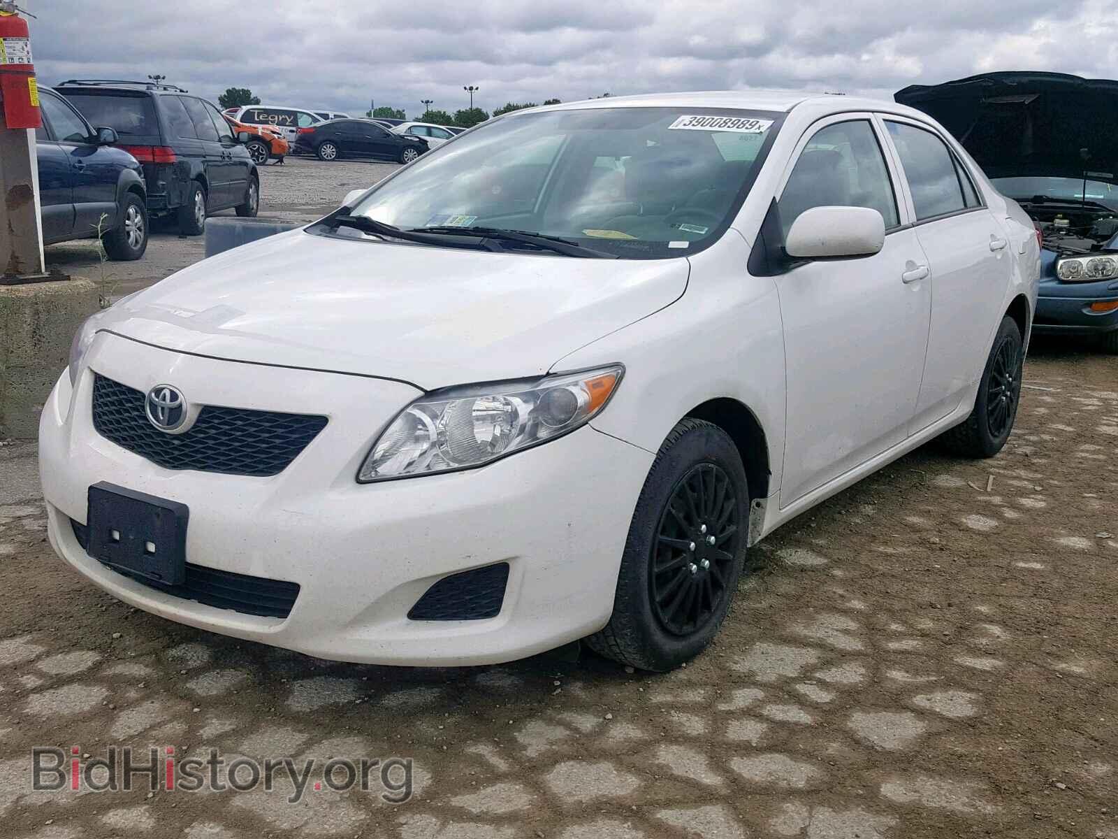 2009 TOYOTA COROLLA BA - VIN: 2T1BU40E29C110616 - Фото 2