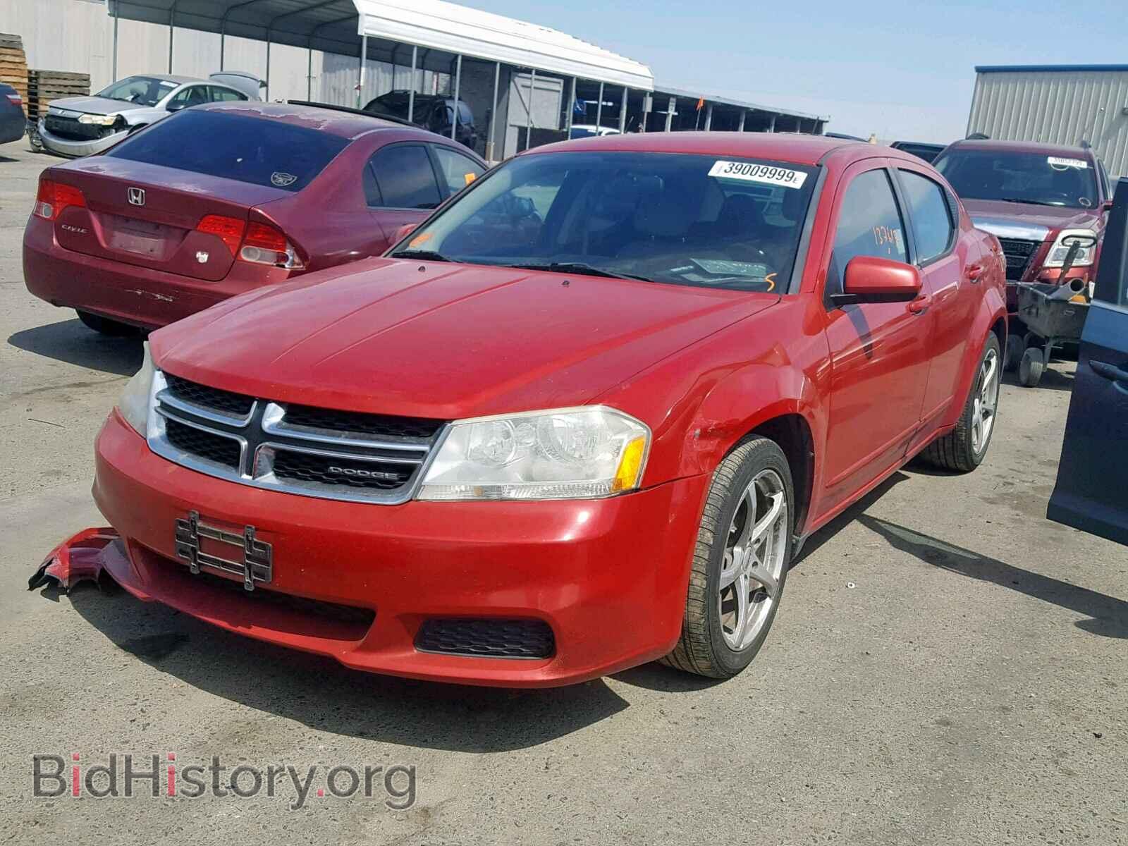 2011 DODGE AVENGER - VIN: 1B3BD1FBXBN557260 - Фото 2