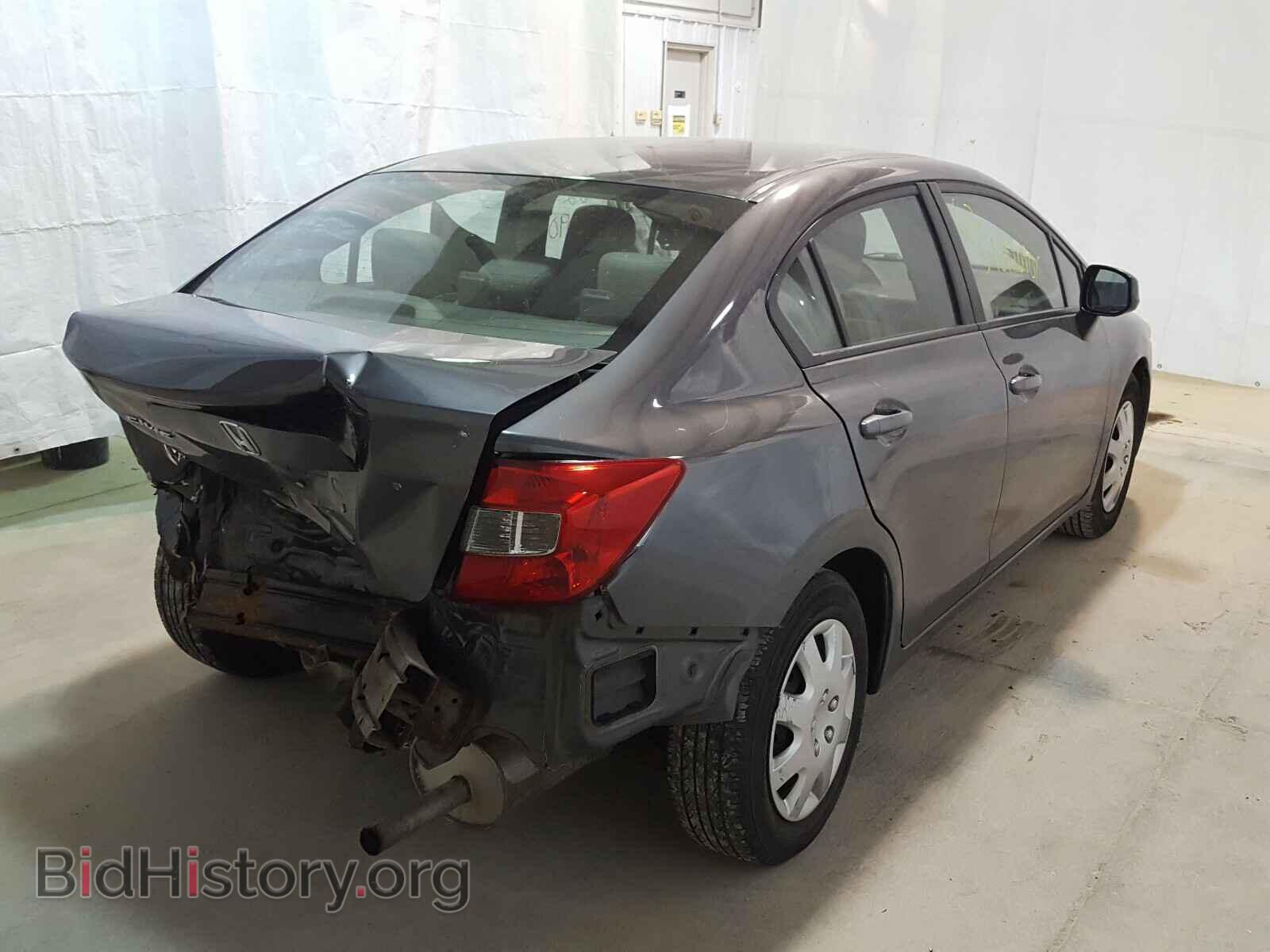 2012 HONDA CIVIC - VIN: 2HGFB2F54CH575335 - Фото 4
