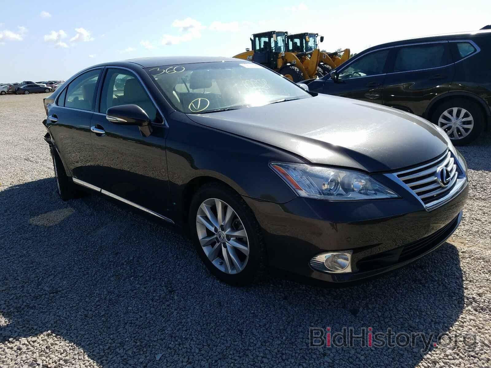 Photo JTHBK1EG0B2431216 - LEXUS ES350 2011