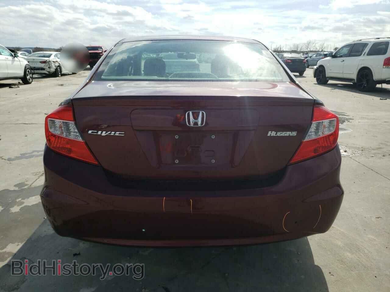 2012 HONDA CIVIC - VIN: 19XFB2F54CE104425 - Фото 6