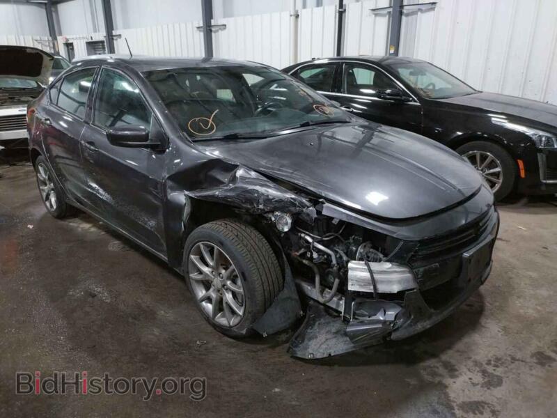 2015 Dodge DART Dart SXT (VIN 1C3CDFBB2FD205408) — photo 1 of 10, Copart, damage: front end