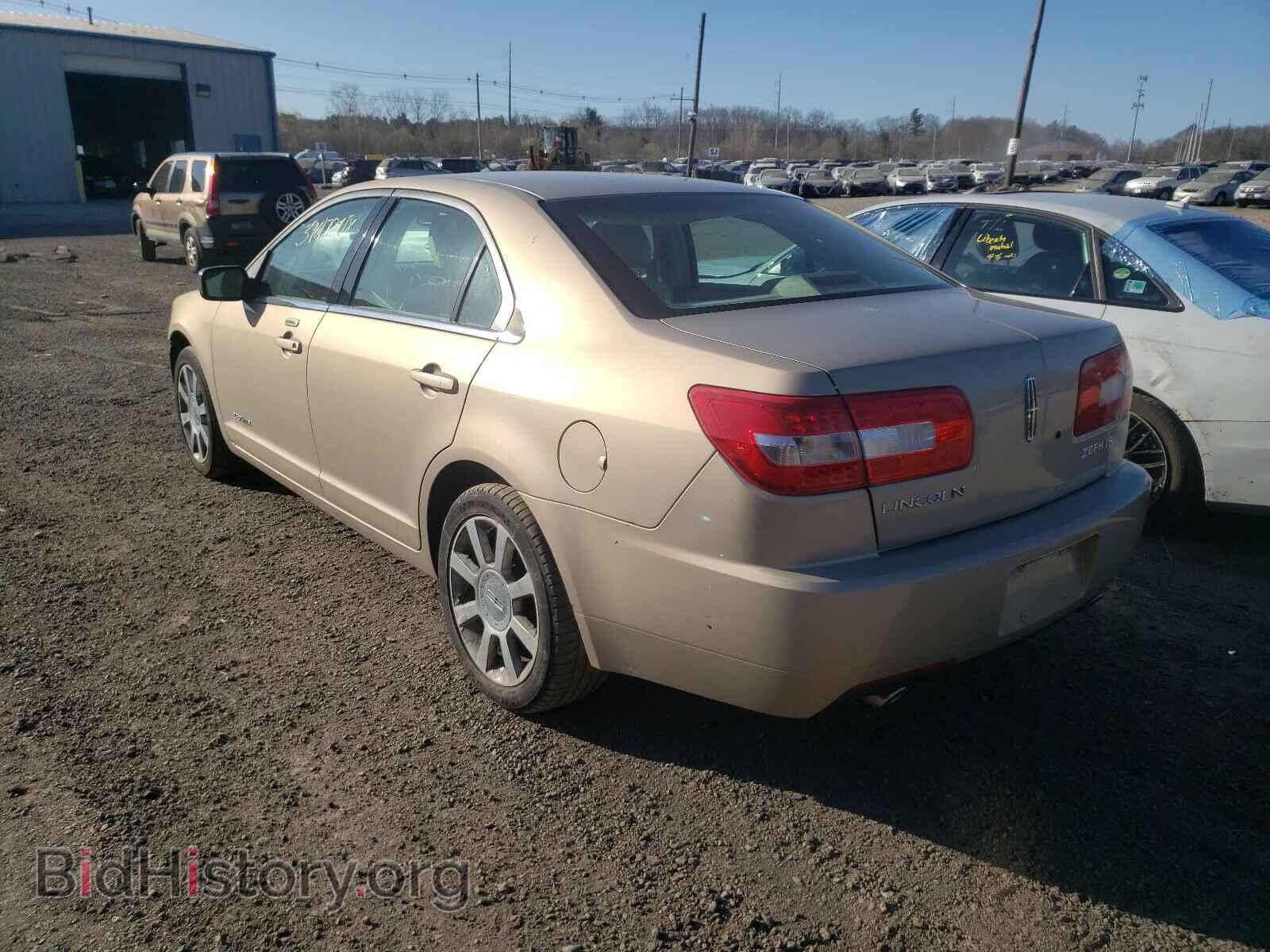2006 LINCOLN ZEPHYR - VIN: 3LNHM26126R643568 - Фото 3