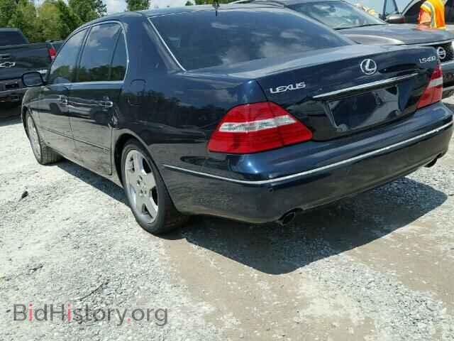 2004 LEXUS LS - VIN: JTHBN36FX40166229 - Фото 3