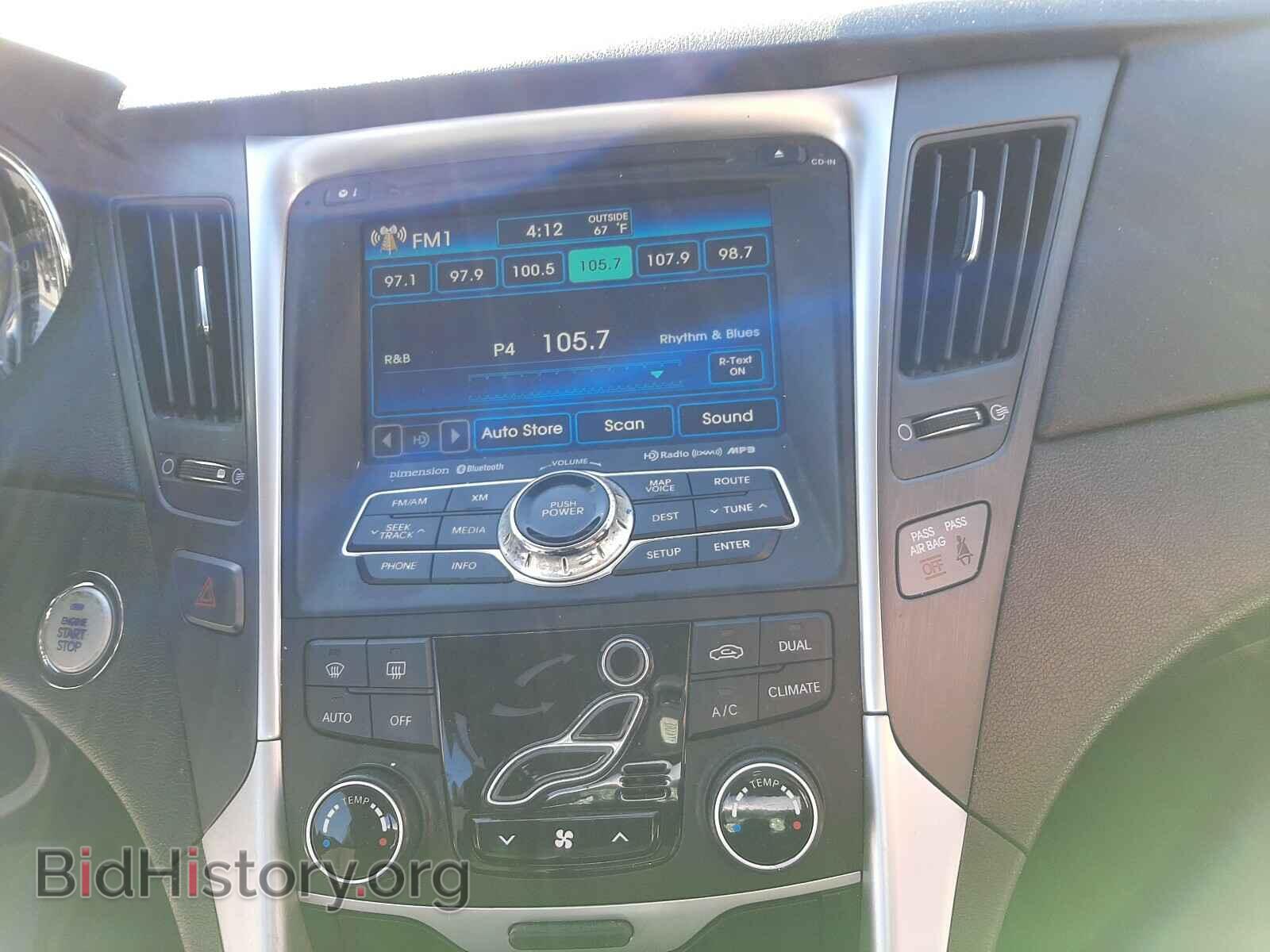 2012 HYUNDAI SONATA - VIN: 5NPEC4AB1CH438957 - Фото 9