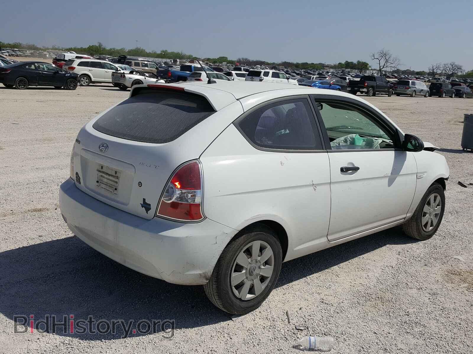 2007 HYUNDAI ACCENT - VIN: KMHCM36C07U051226 - Фото 4