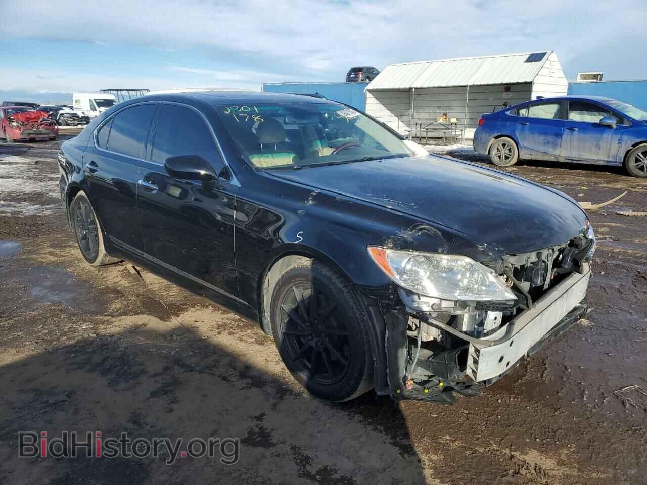 2008 LEXUS LS460 - VIN: JTHBL46F585052448 - Фото 4