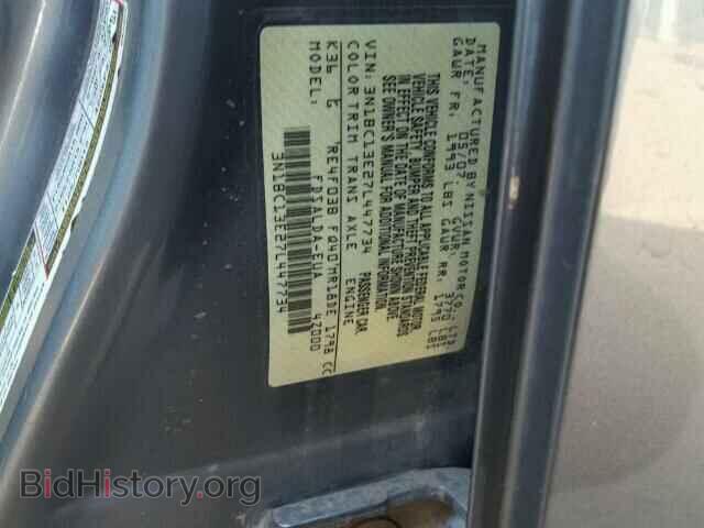 2007 NISSAN VERSA - VIN: 3N1BC13E27L447734 - Фото 9