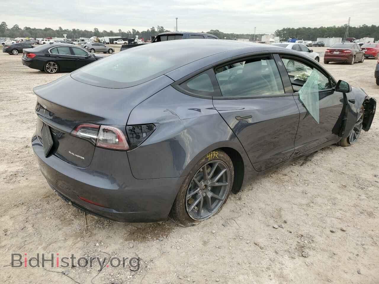 2022 TESLA MODEL 3 - VIN: 5YJ3E1EB6NF188496 - Фото 3