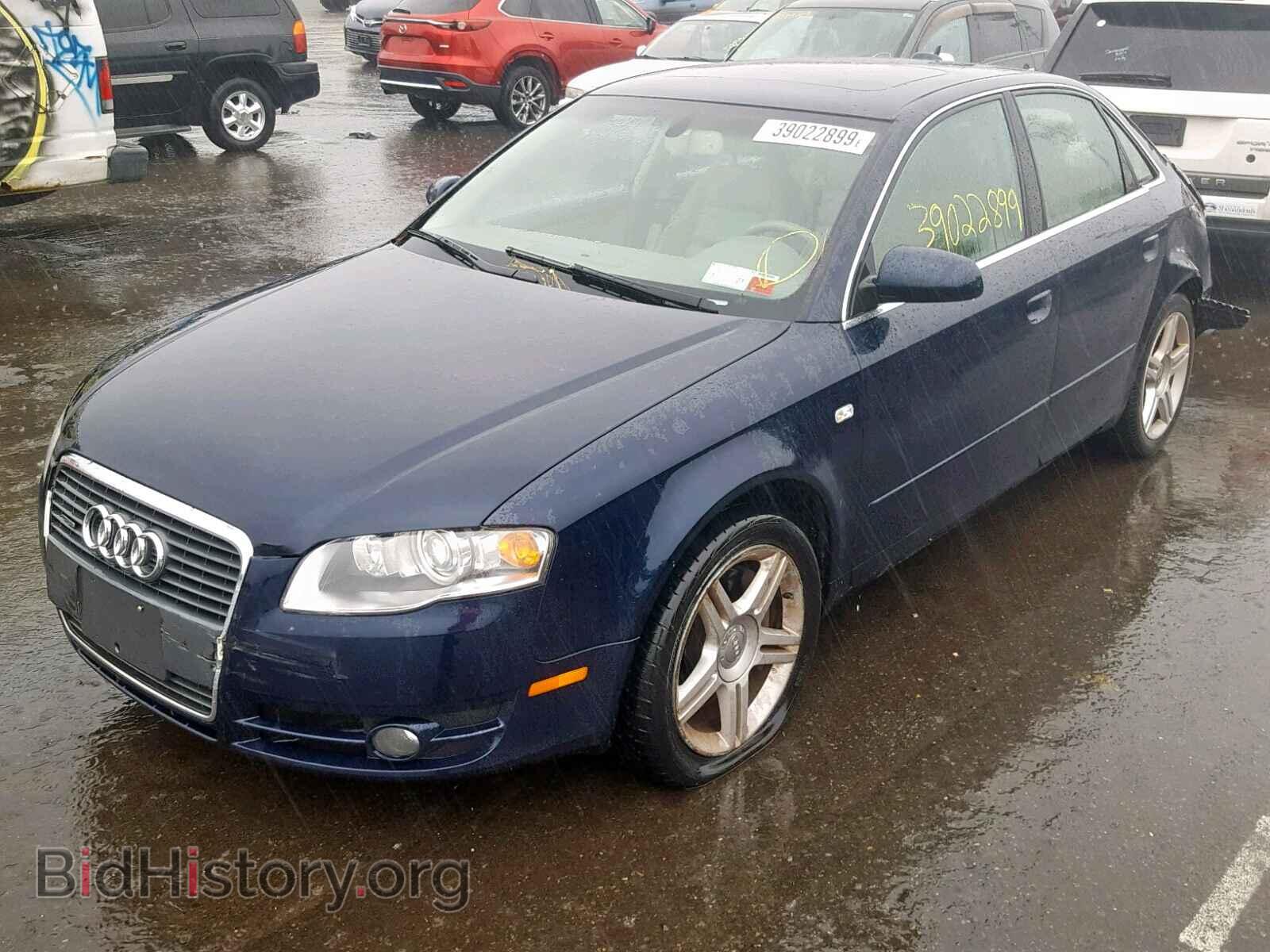 2006 AUDI A4 - VIN: WAUDF78E96A203879 - Фото 2