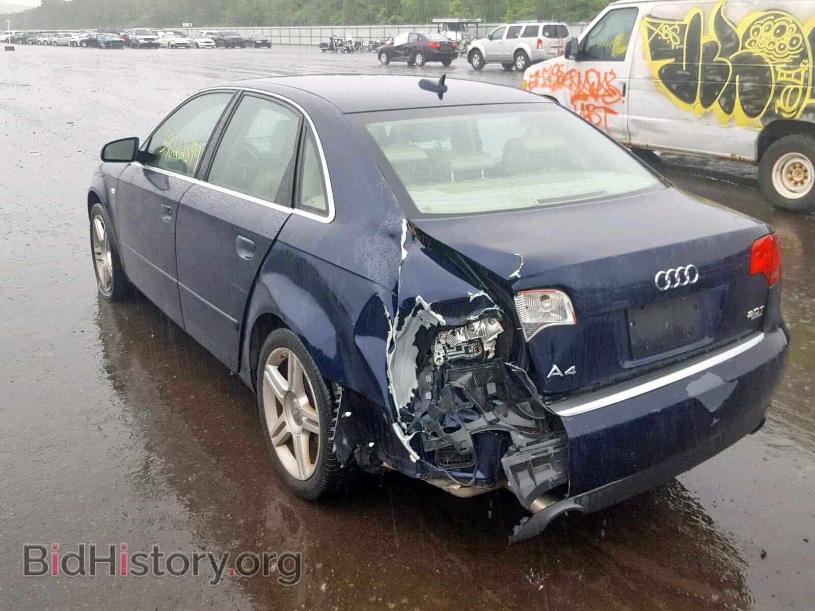 2006 AUDI A4 - VIN: WAUDF78E96A203879 - Фото 3