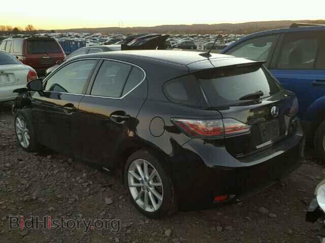 2012 LEXUS CT 200 - VIN: JTHKD5BH7C2086587 - Фото 3