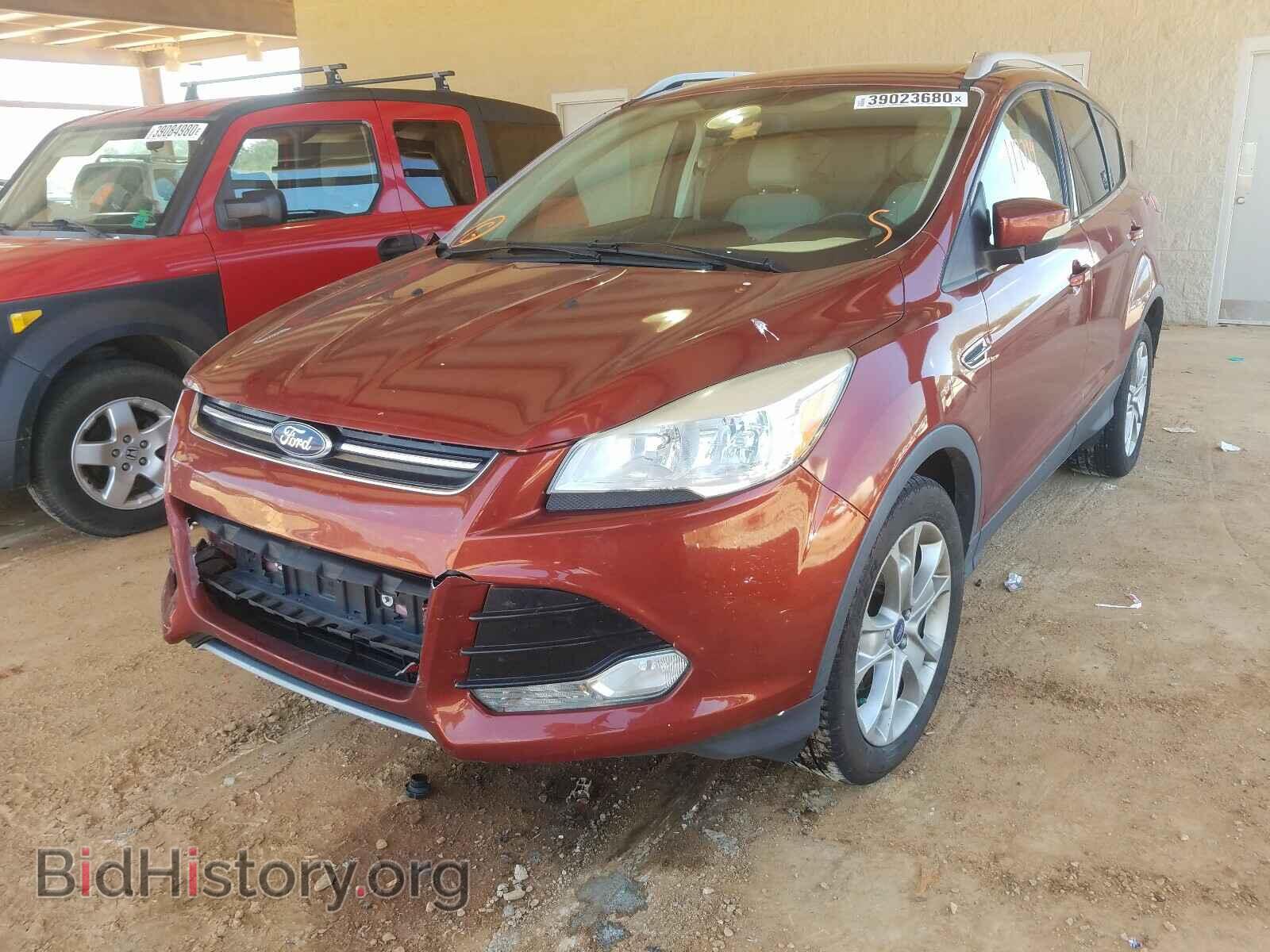 2014 FORD ESCAPE - VIN: 1FMCU0JX1EUB34184 - Фото 2