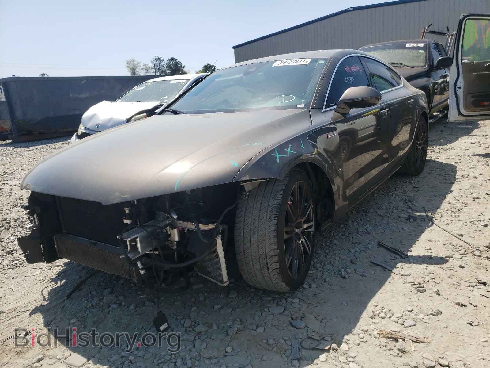 2012 AUDI A7 - VIN: WAUYGAFC6CN154335 - Фото 2