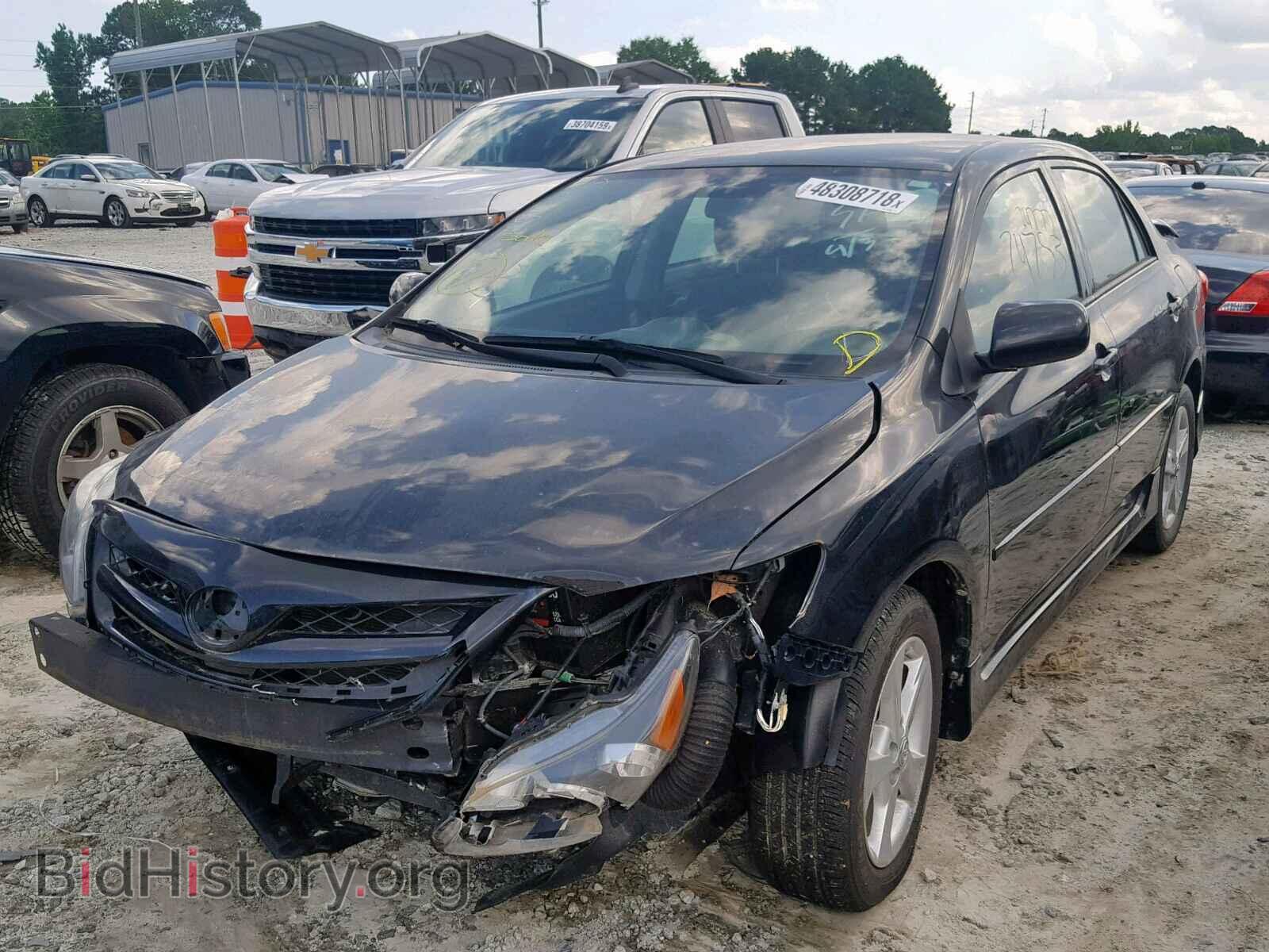 2012 TOYOTA COROLLA BA - VIN: 2T1BU4EE3CC793247 - Фото 2