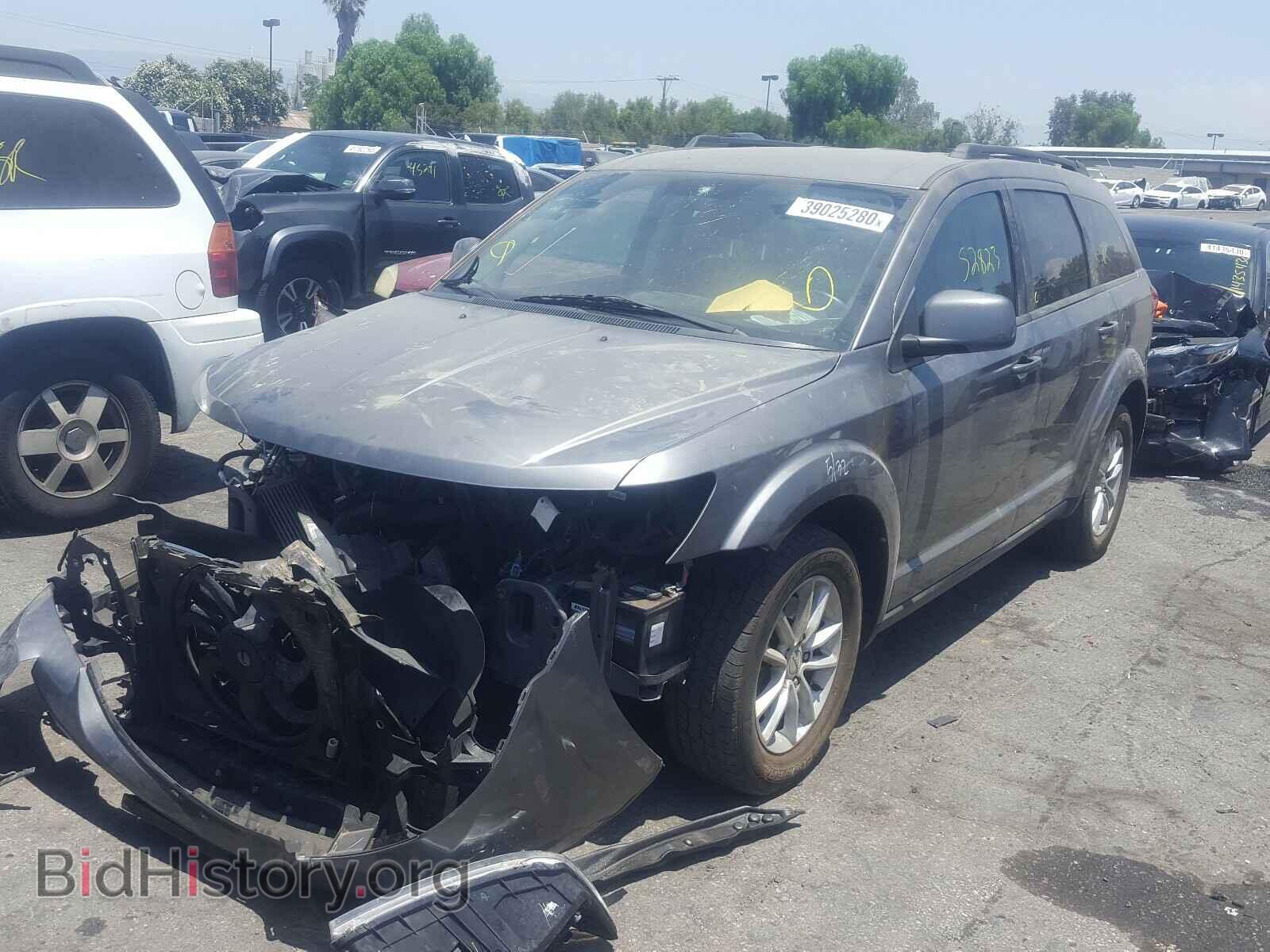 2013 DODGE JOURNEY - VIN: 3C4PDCBBXDT565593 - Фото 2