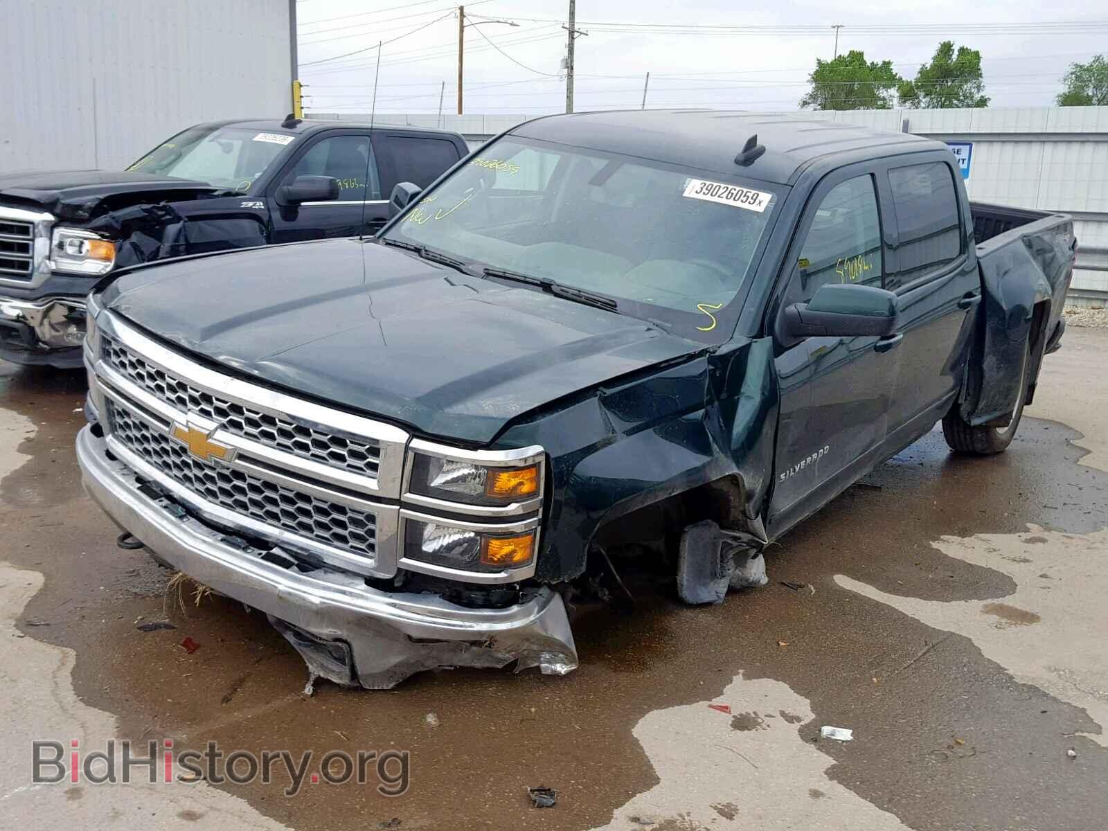 2015 CHEVROLET SILVERADO - VIN: 3GCUKREC3FG213810 - Фото 2