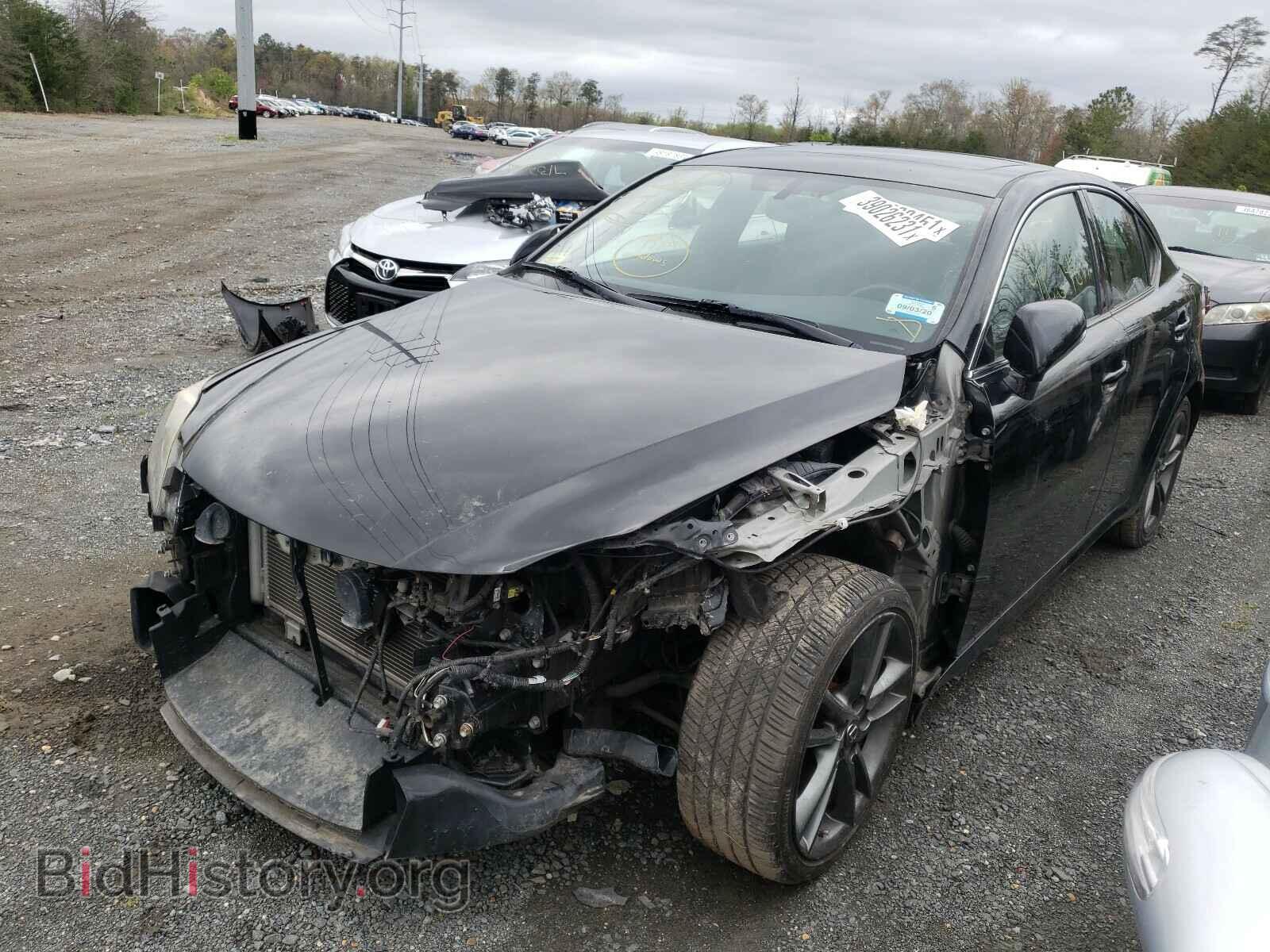 2011 LEXUS IS - VIN: JTHBF5C25B5154953 - Фото 2
