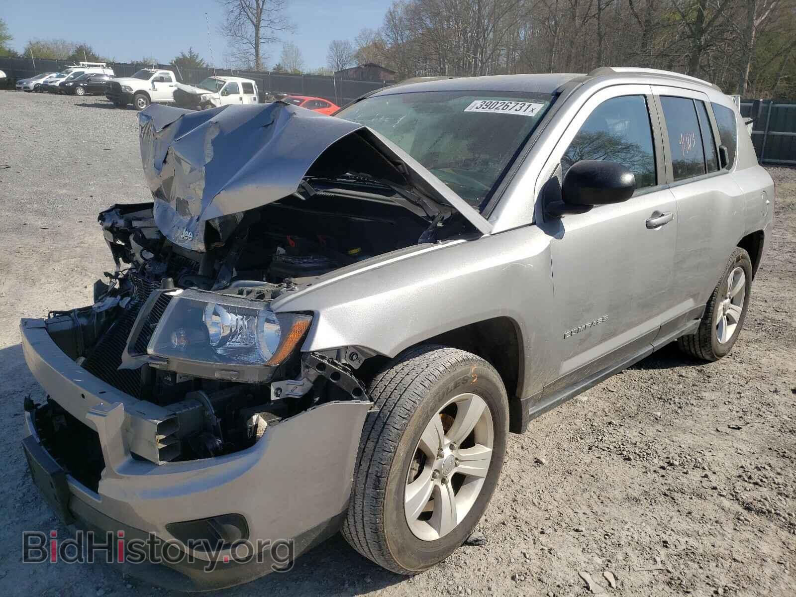 2016 JEEP COMPASS - VIN: 1C4NJDBB3GD509267 - Фото 2