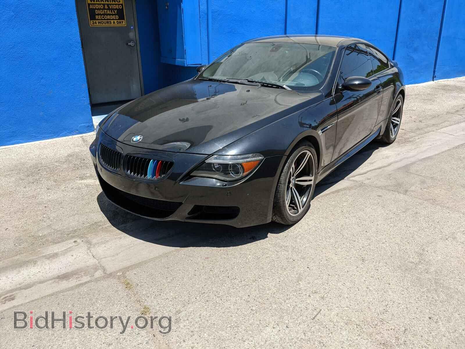 2007 BMW M6 - VIN: WBSEH93577B798756 - Фото 2