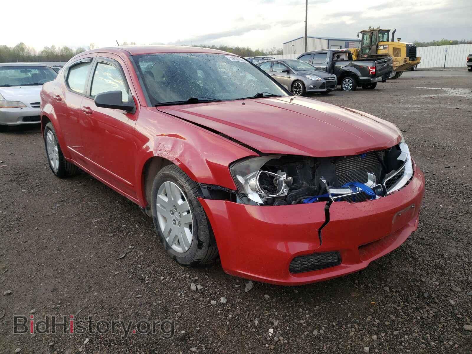 Photo 1C3CDZAB2CN167932 - DODGE AVENGER 2012