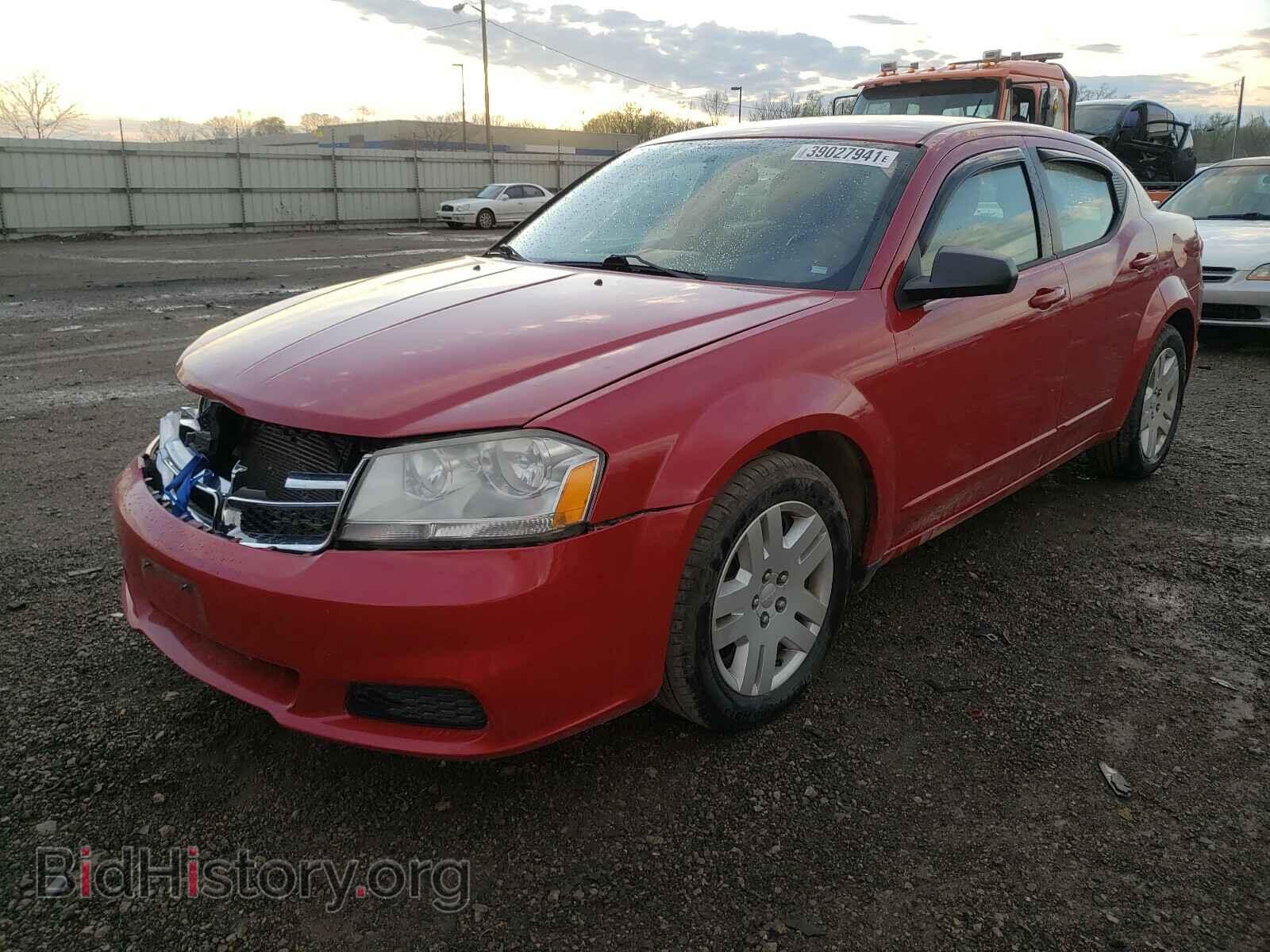 2012 DODGE AVENGER - VIN: 1C3CDZAB2CN167932 - Photo 2
