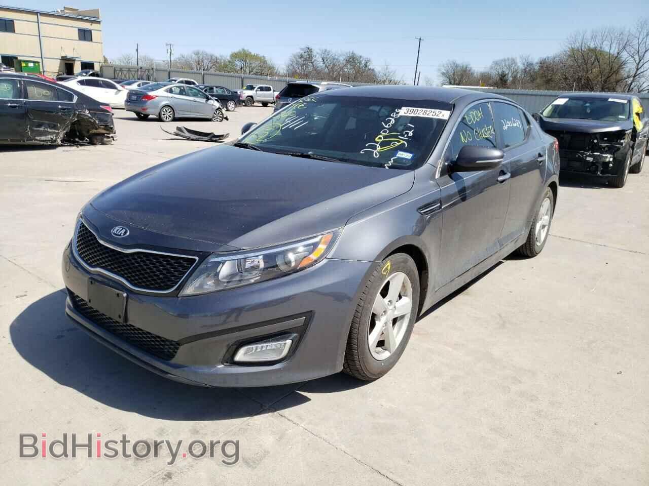 2015 KIA OPTIMA - VIN: KNAGM4A76F5633147 - Фото 2