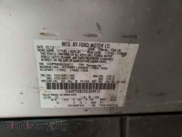 2013 FORD TAURUS - VIN: 1FAHP2D82DG204912 - Фото 10