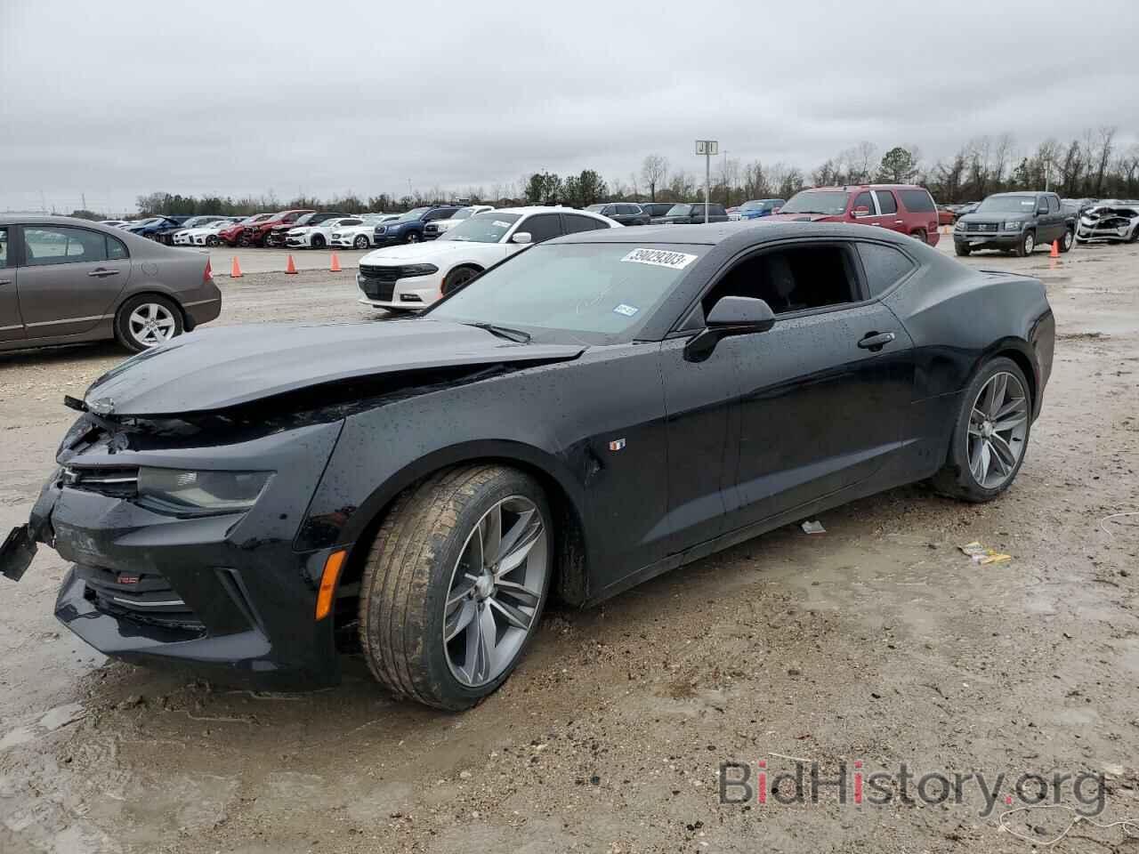 Chevrolet Camaro 2016 черный