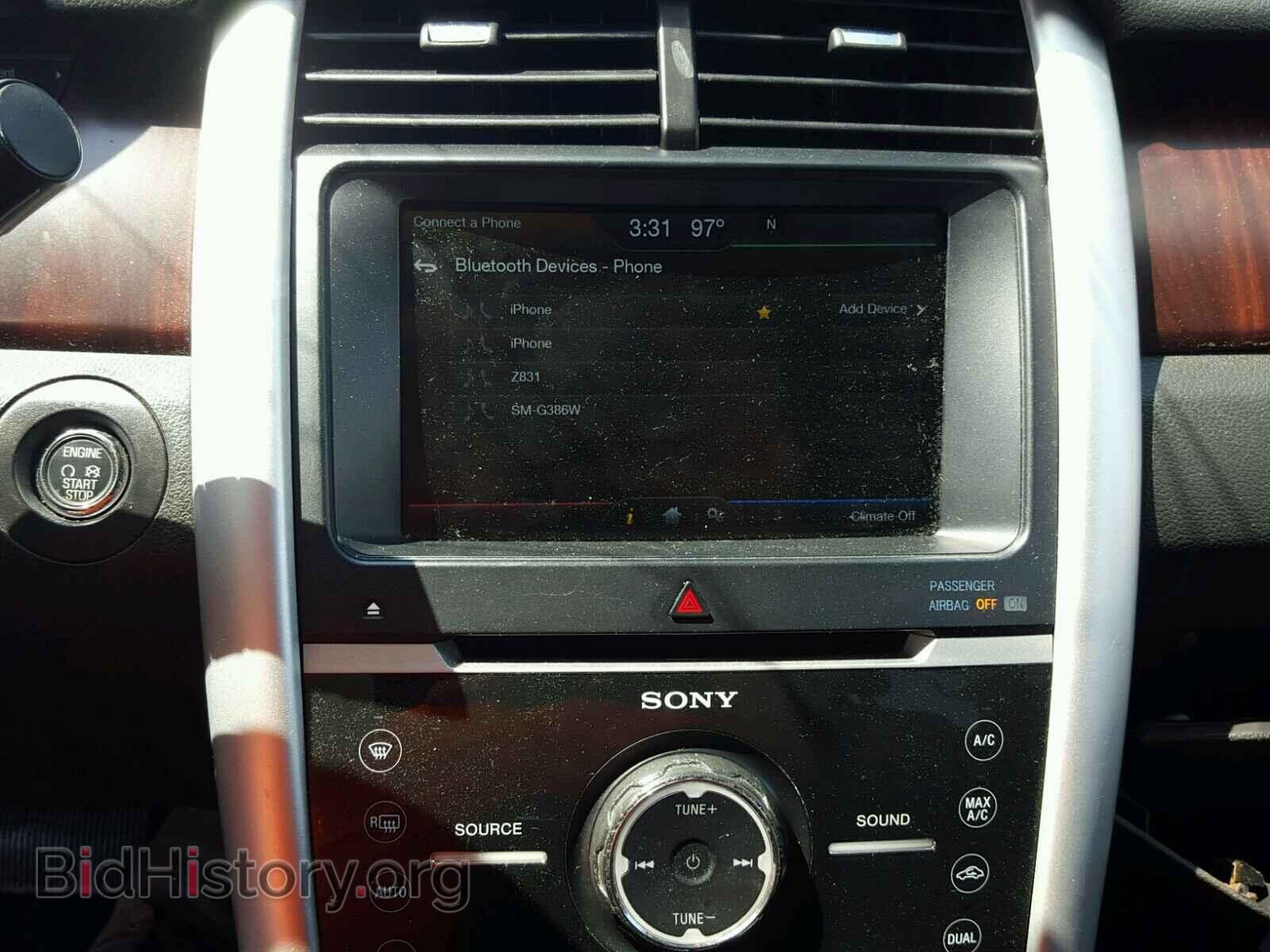 2013 FORD EDGE - VIN: 2FMDK4KCXDBA23778 - Фото 9