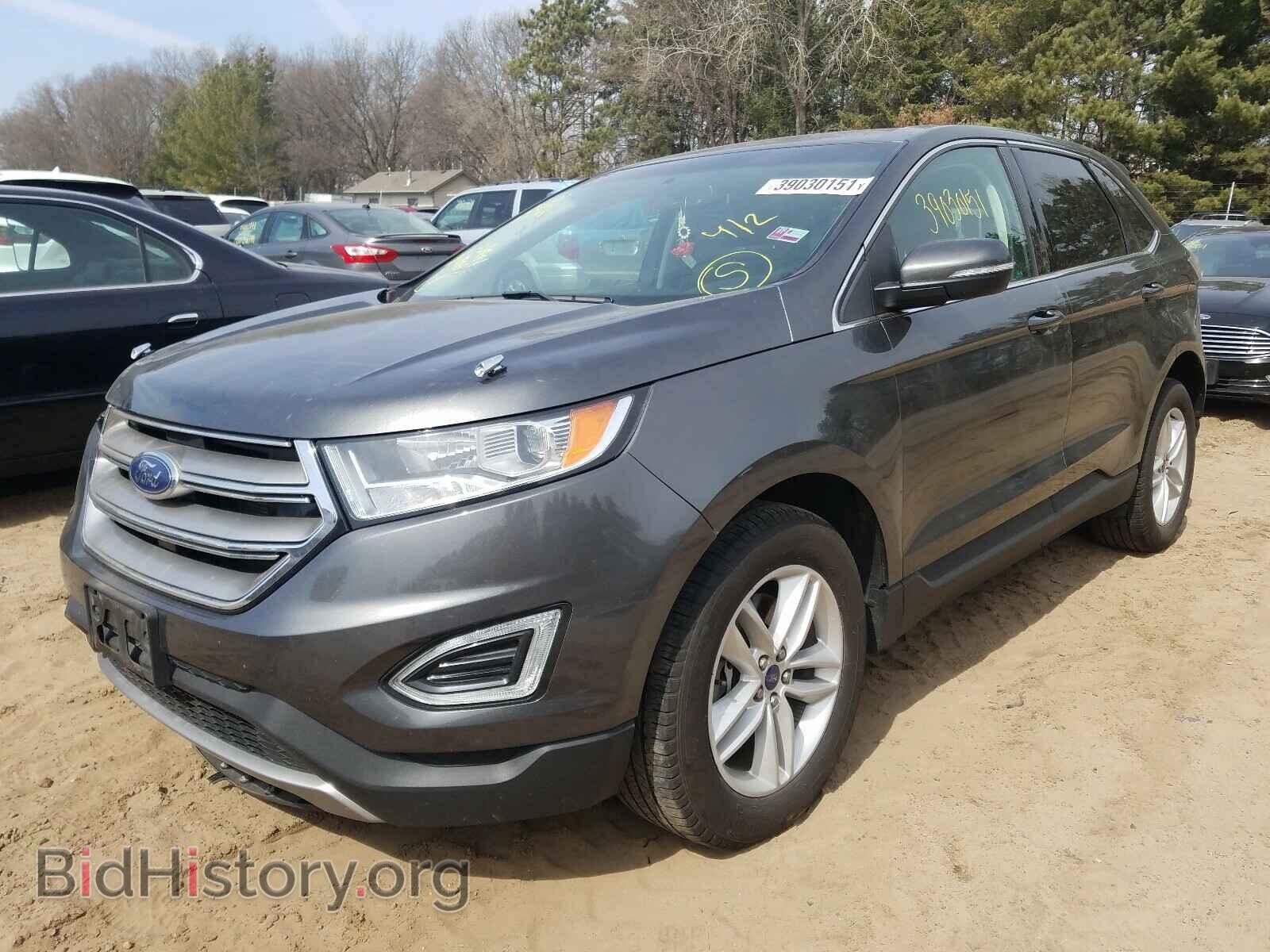 2017 FORD EDGE - VIN: 2FMPK4J85HBB37431 - Фото 2