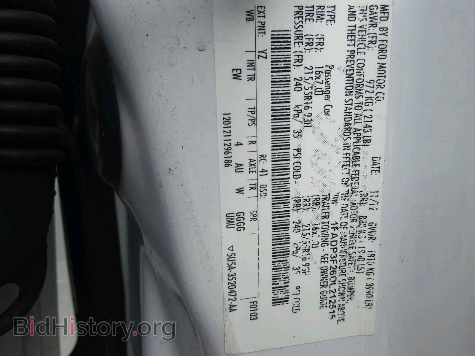 2013 FORD FOCUS - VIN: 1FADP3F26DL212516 - Photo 10
