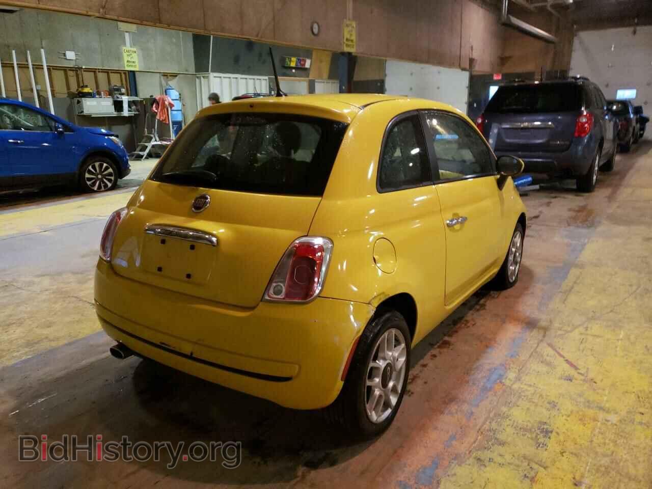 2013 FIAT 500 - VIN: 3C3CFFAR2DT570560 - Фото 4