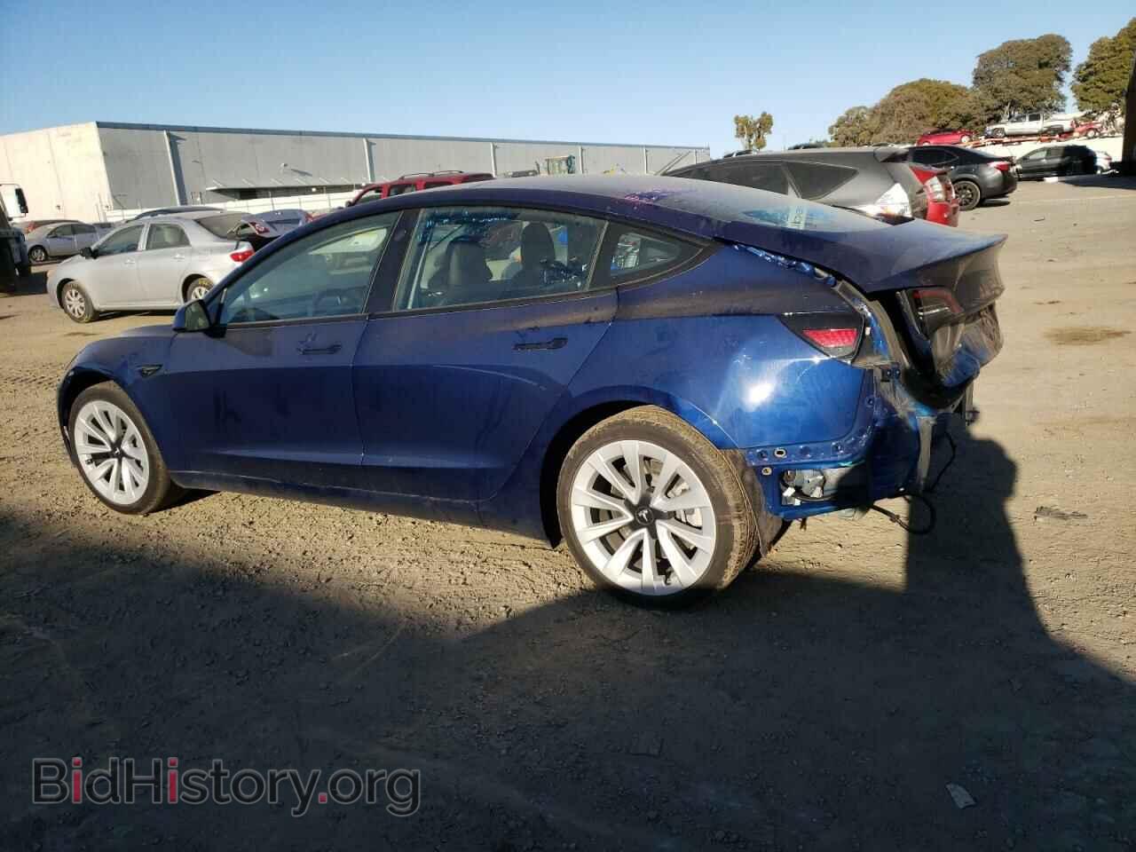 2022 TESLA MODEL 3 - VIN: 5YJ3E1EA4NF143466 - Фото 2