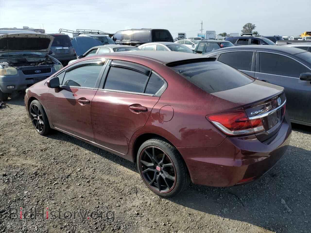 2015 HONDA CIVIC - VIN: 19XFB2F86FE244023 - Фото 2