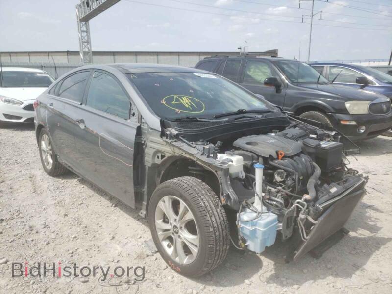 2012 Hyundai SONATA Sonata SE (VIN 5NPEC4AC3CH475162) — фото 1 из 10, Copart, повреждение: передняя часть