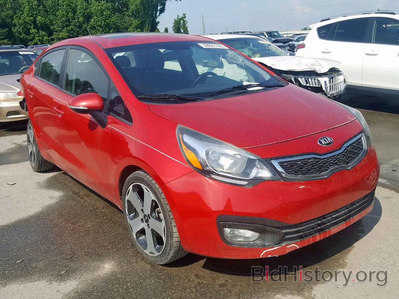 Photo KNADN4A36D6181950 - KIA RIO EX 2013