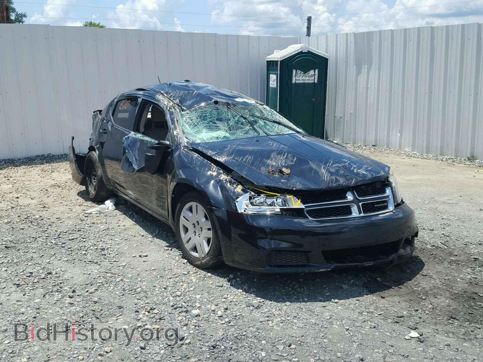 Фотография 1C3CDZAB6DN619561 - DODGE AVENGER 2013