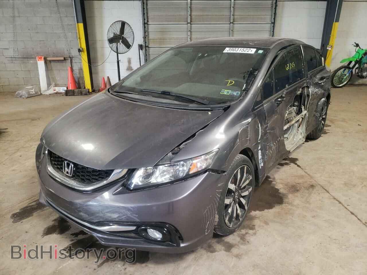 2015 HONDA CIVIC - VIN: 2HGFB2F90FH510232 - Фото 2