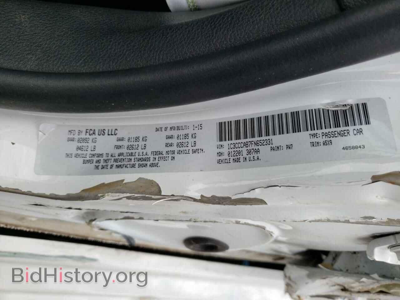 2015 CHRYSLER 200 - VIN: 1C3CCCAB7FN652331 - Photo 10