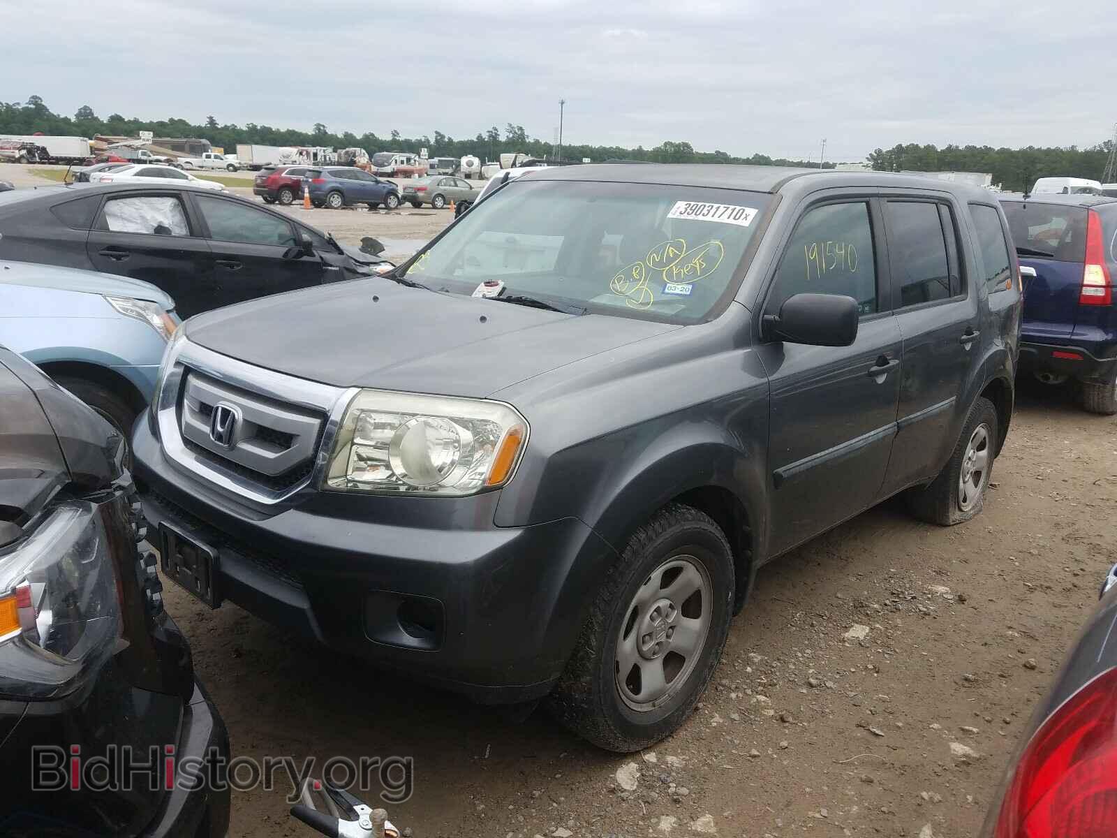 2011 HONDA PILOT - VIN: 5FNYF3H24BB035895 - Фото 2
