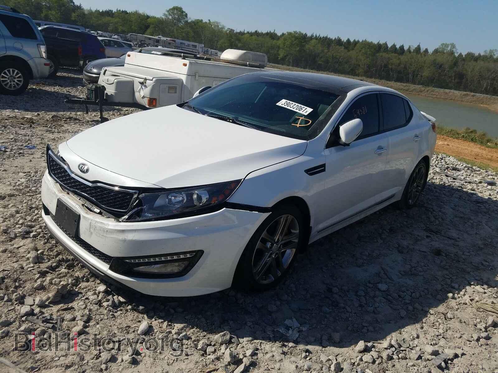 2013 KIA OPTIMA - VIN: 5XXGR4A66DG163402 - Фото 2