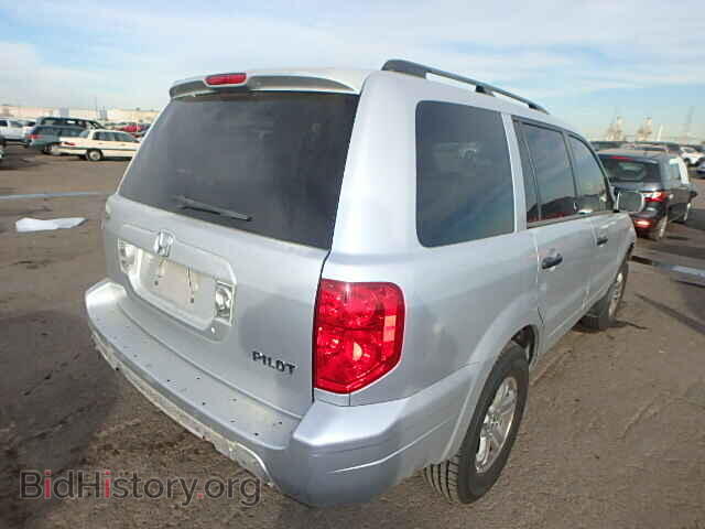 2005 HONDA PILOT - VIN: 2HKYF18655H565807 - Фото 4