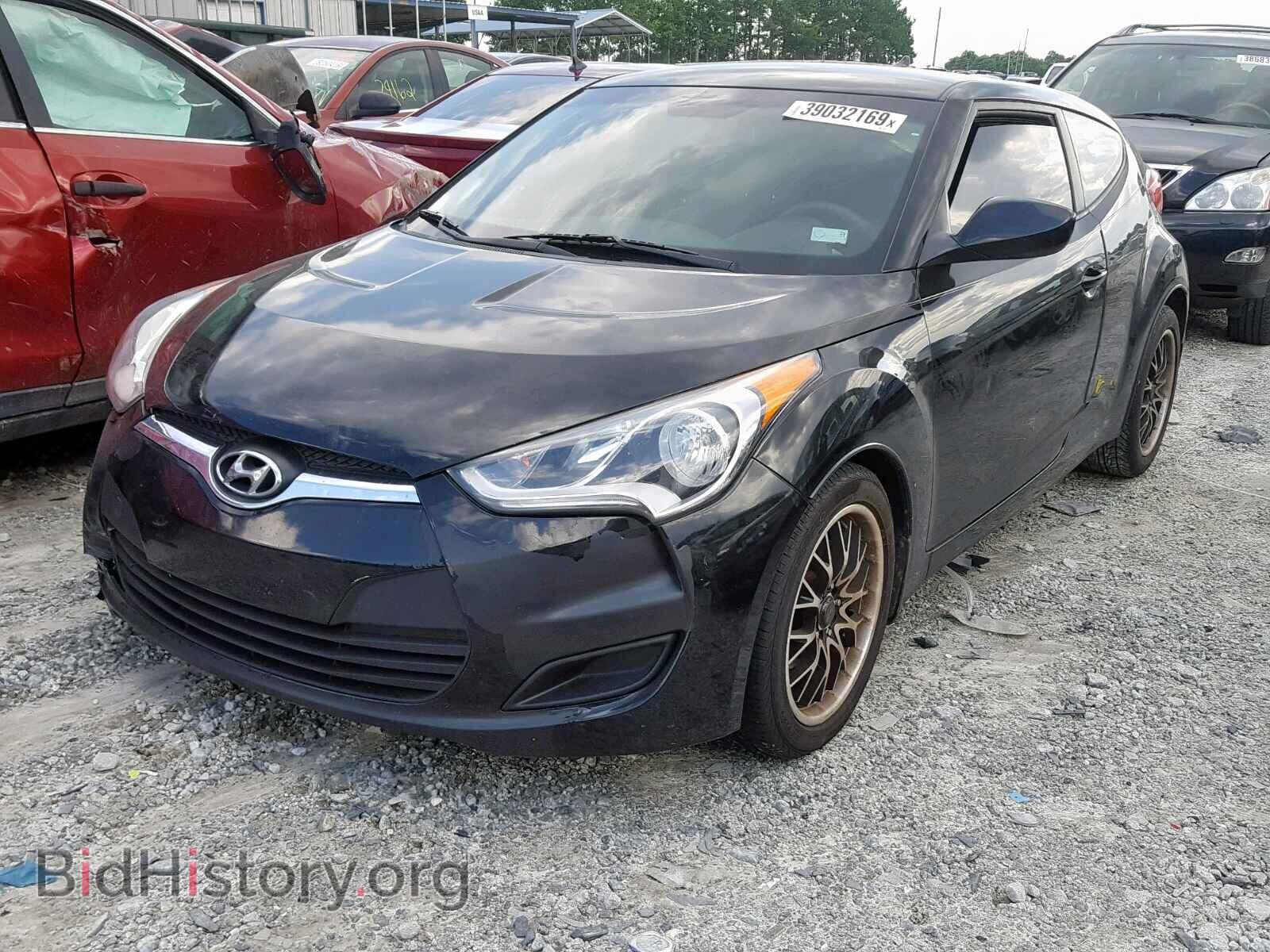 2012 HYUNDAI VELOSTER - VIN: KMHTC6AD1CU046311 - Фото 2