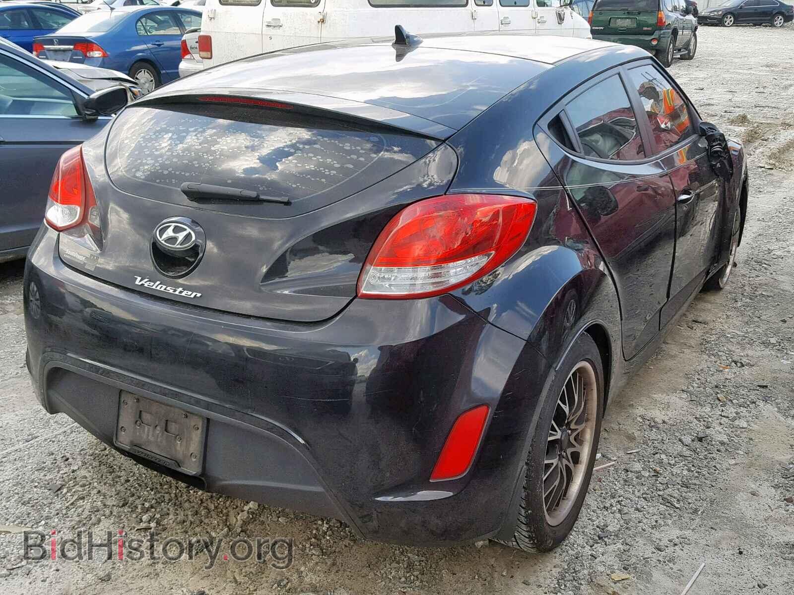 2012 HYUNDAI VELOSTER - VIN: KMHTC6AD1CU046311 - Фото 4